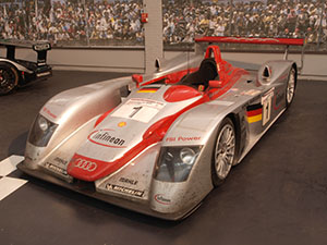 Audi R8 ved Le Mans